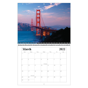 Calendar example