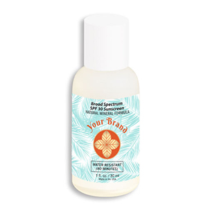 1-oz. Mineral SPF 30 Broad Spectrum Sunscreen Bottle (MSS-1B)