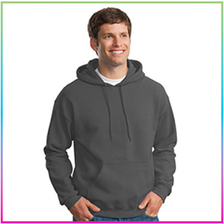 •	Gildan Adult Hooded Sweatshirts (A18500)