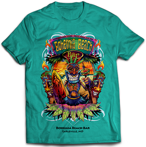 Tiki Bar tee