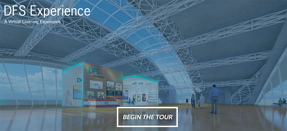 DFS Virtual Showroom Banner