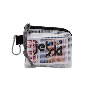 Outdoor Safety & First Aid Kit in Zippered Clear Nylon Bag 