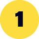 icon of a number 1