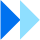 Two triangles pointing right
