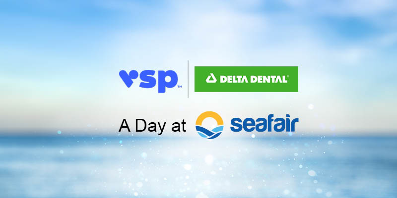 The tailgate hosted by VSP Vision and Delta Dental