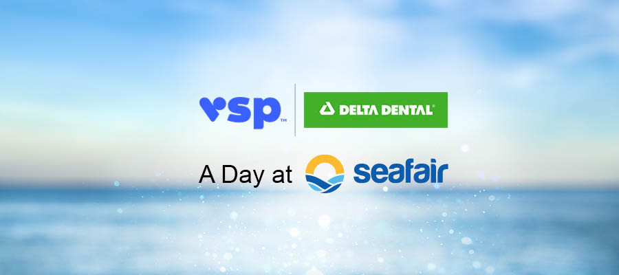 The tailgate hosted by VSP Vision and Delta Dental