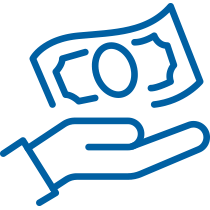 Icon illustration of university building