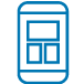 Green smartphone icon