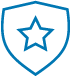 Shield with Star Icon