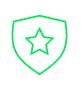 Shield with Star Icon