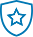 Shield with Star Icon