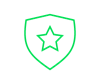 Shield with Star Icon