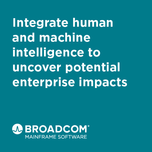 Integrate human and machine intelligence to uncover potential enterprise impacts 