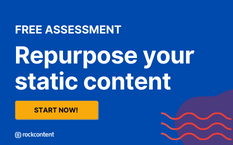 Repurpose your static content